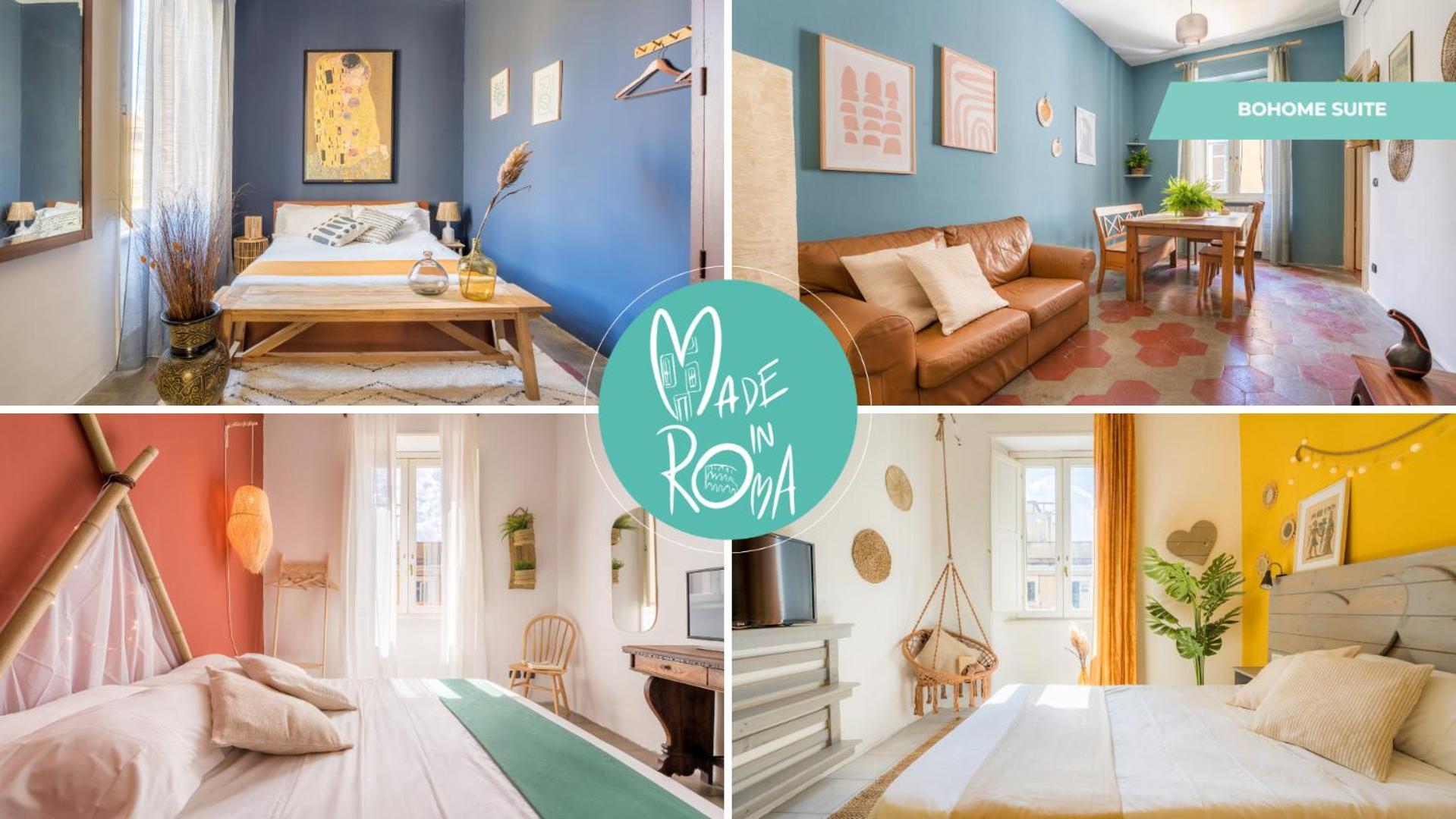 Bohome Suite - Ethnic Apt In The Center Of Рим Екстериор снимка